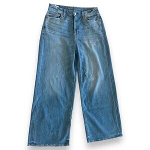 AE Super High-Rise Baggy Wide Leg Jeans – Blue, Size 8 - NWOT